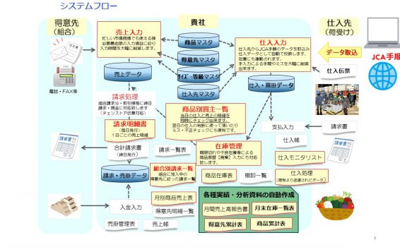 システムフローの画像